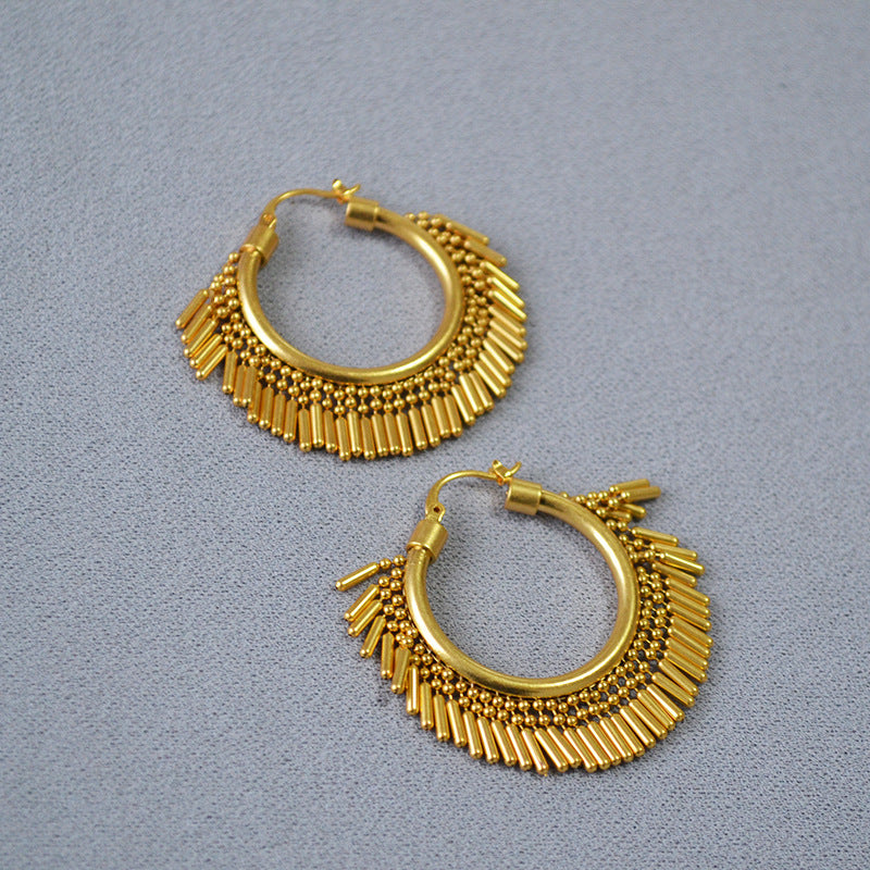 Vintage Gold-plated Earrings