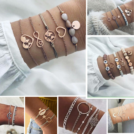 European Style Bracelet Set