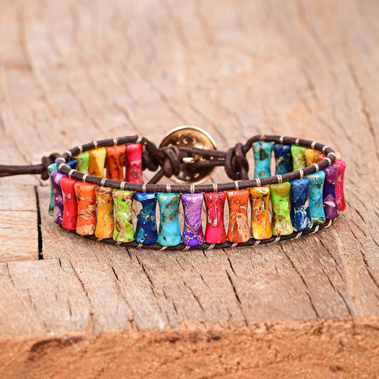 Cattlehide Braided Bracelet