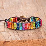 Cattlehide Braided Bracelet