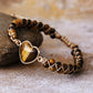 Cattlehide Braided Bracelet
