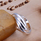 Silver-Plated Three Ring