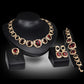 Set Accessories Gold Zircon