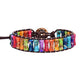 Cattlehide Braided Bracelet