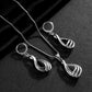 Round Heart-Shaped Necklace