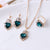 Water Drop Rhinestone Set