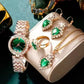 Quartz Jewelry Suit with Watch
