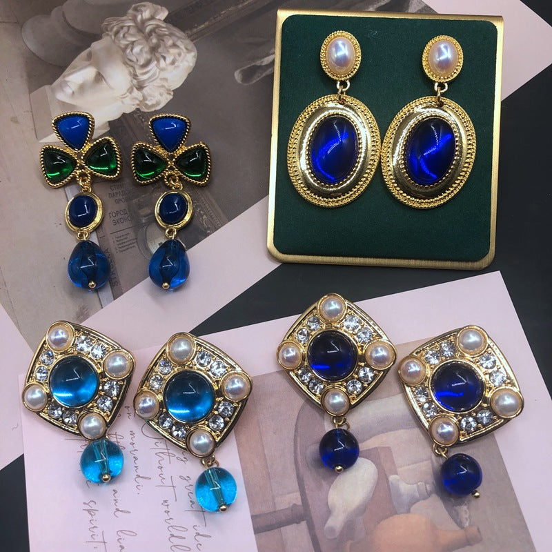 Shell Gold-Plated Earrings