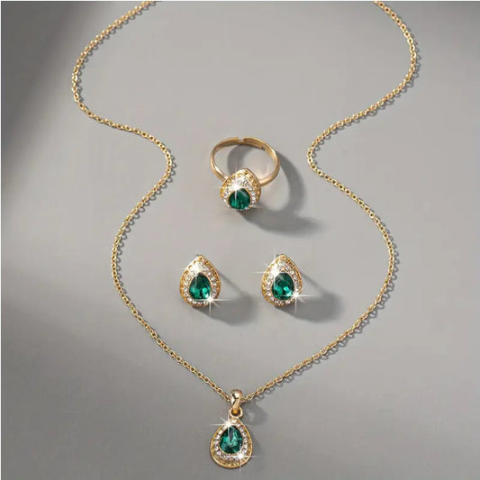 Jewelry Suit Gem Series Set