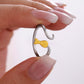 Geometric Stainless Steel Ring