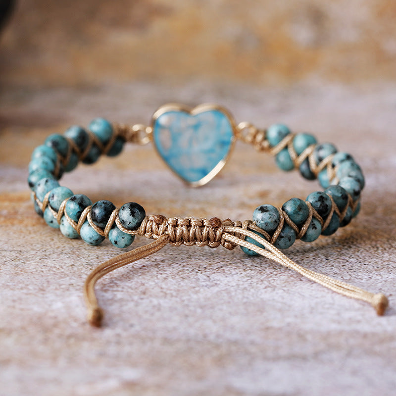 Cattlehide Braided Bracelet