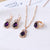 Water Drop Rhinestone Set