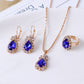 Water Drop Rhinestone Set