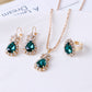Water Drop Rhinestone Set