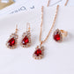 Water Drop Rhinestone Set