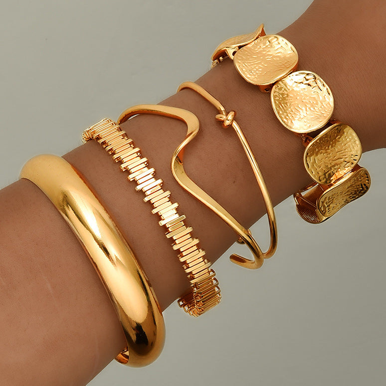 Retro Minimalist Chain Bracelet