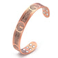 Purplish Red Copper Bracelet