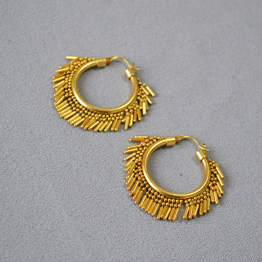 Vintage Gold-plated Earrings