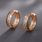 Metal Cutout Stud Earrings