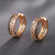 Metal Cutout Stud Earrings