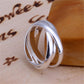 Silver-Plated Three Ring