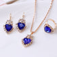 Water Drop Rhinestone Set