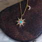 Sparkling Star Zircon Necklace