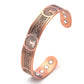 Purplish Red Copper Bracelet
