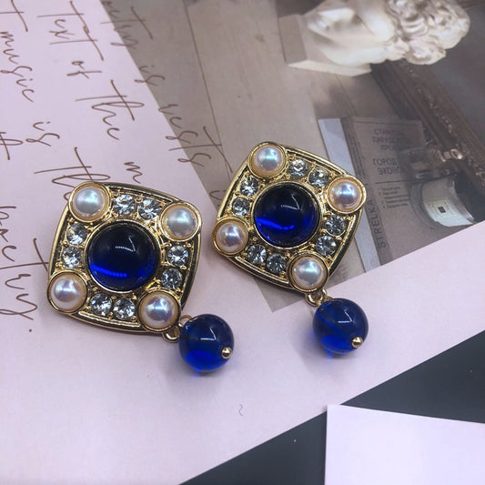 Shell Gold-Plated Earrings