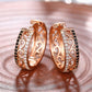 Metal Cutout Stud Earrings