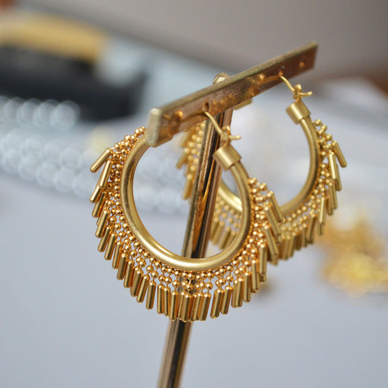 Vintage Gold-plated Earrings