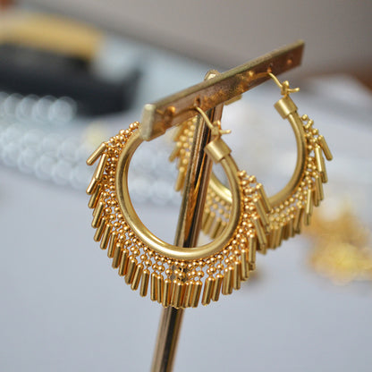Vintage Gold-plated Earrings