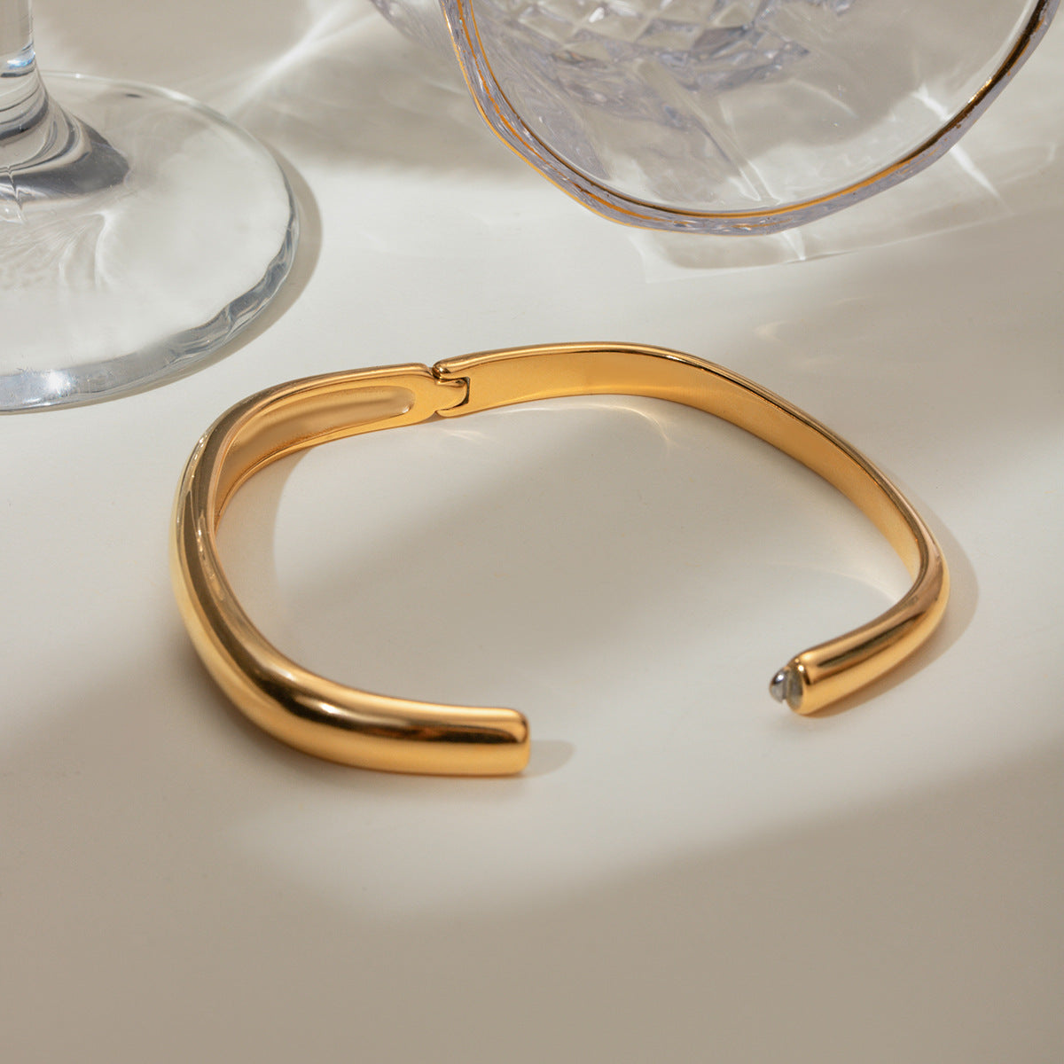 Irregular Titanium Steel Bracelet
