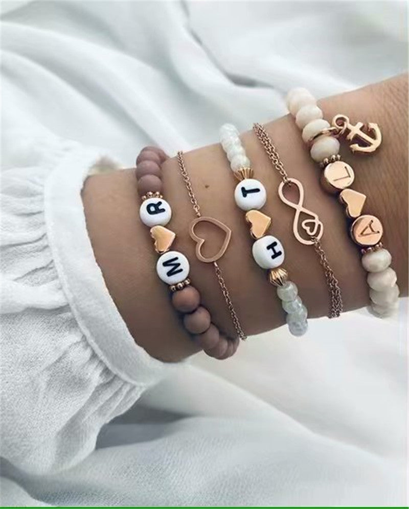 European Style Bracelet Set