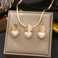 Round Heart-Shaped Necklace