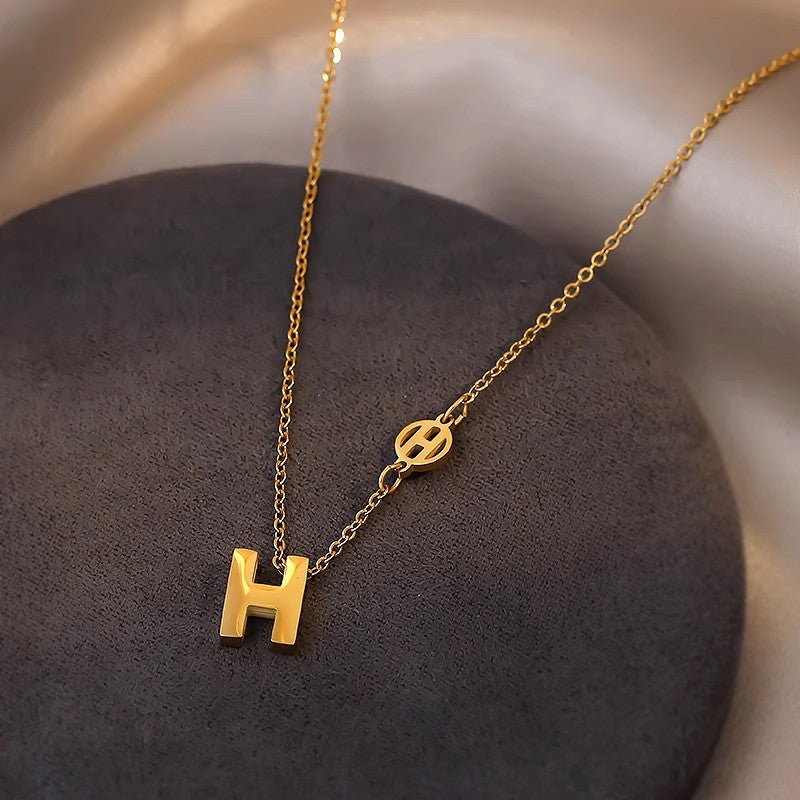 High-end Gold Titanium Necklace