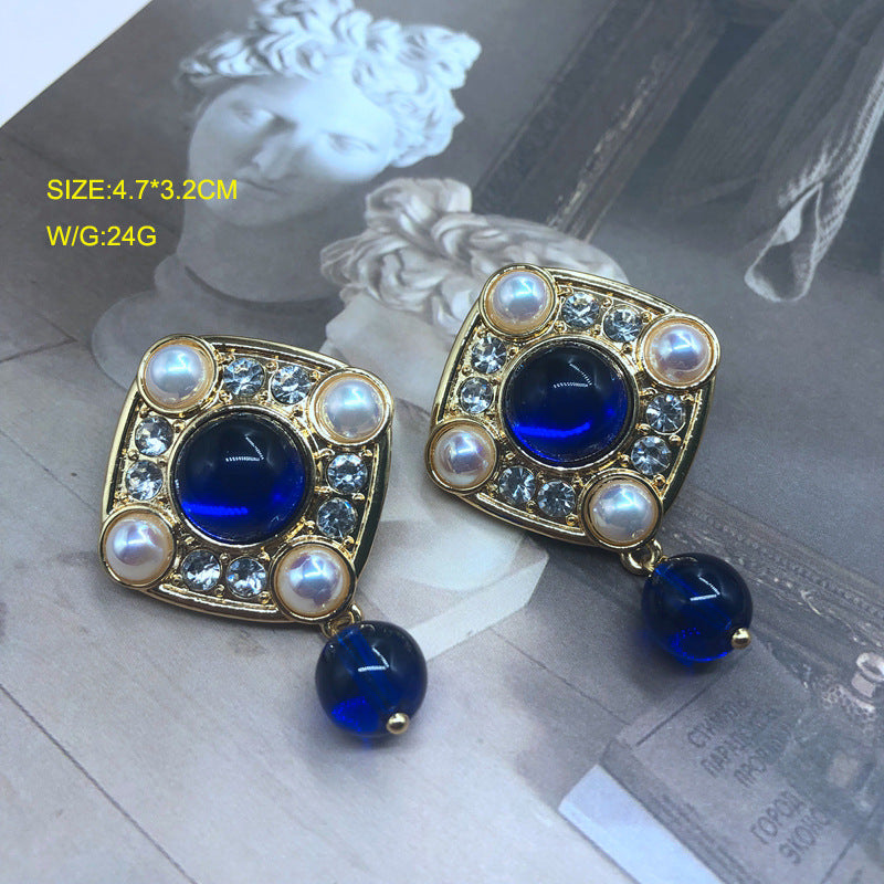 Shell Gold-Plated Earrings