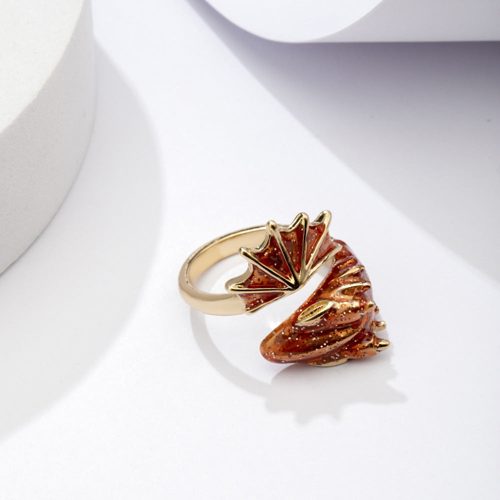 Oil-drip Alloy Open-ring