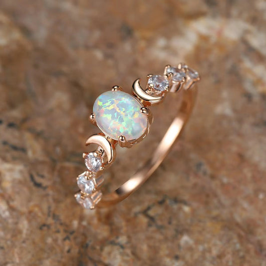 Australian Opal Light Ring